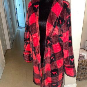 PINK ROBE VS RED/BLACK size M/L MEDIUM LARGE